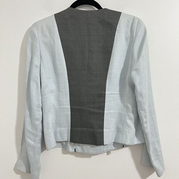 Giorgio Armani Jacket Womens 42 Blazer Braided Tie Closure Italy Luxury Designer - Picture 3 of 7